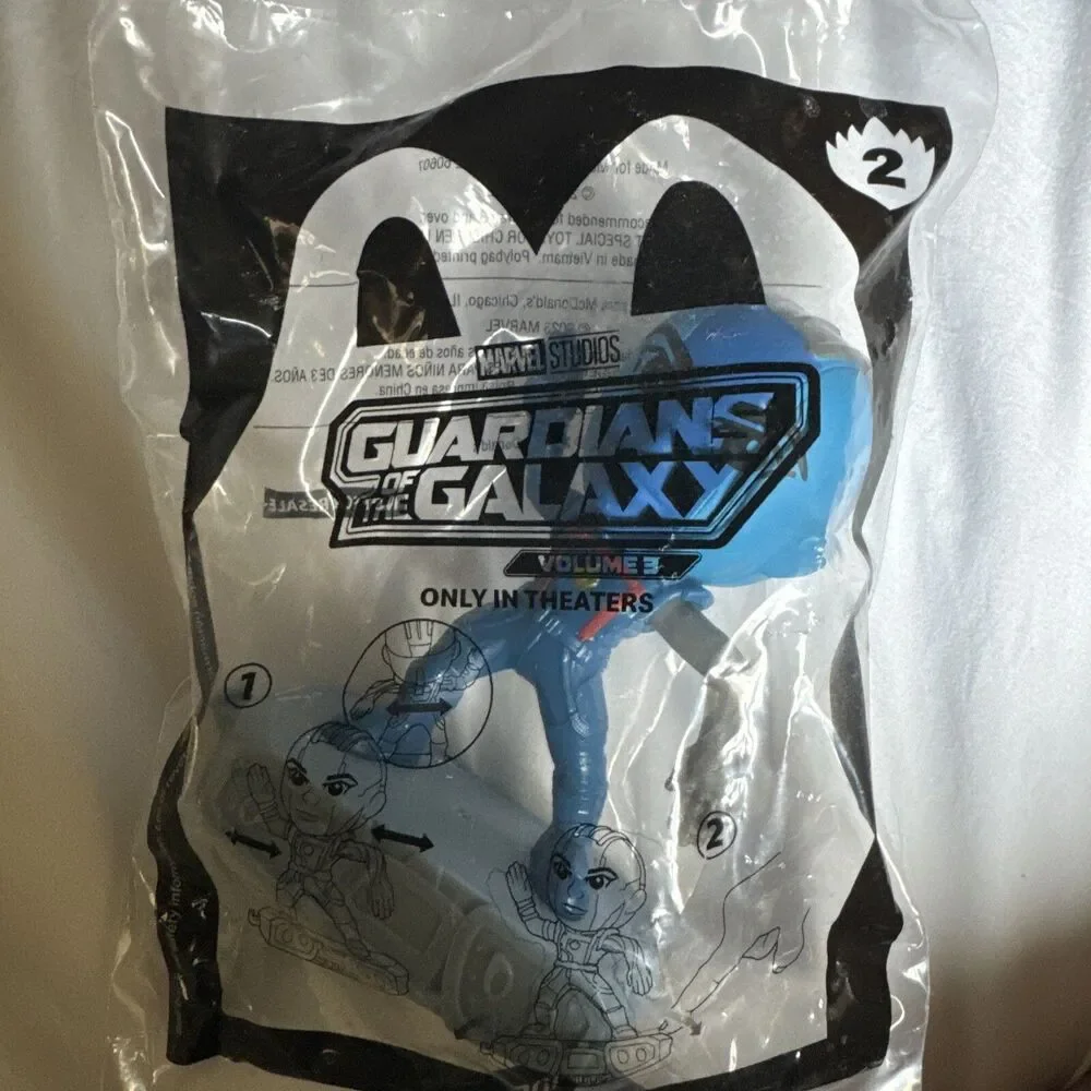 McDonald's Happy Meal toy Guardians of the Galaxy Toy #2 Nebula 2023 SEALED